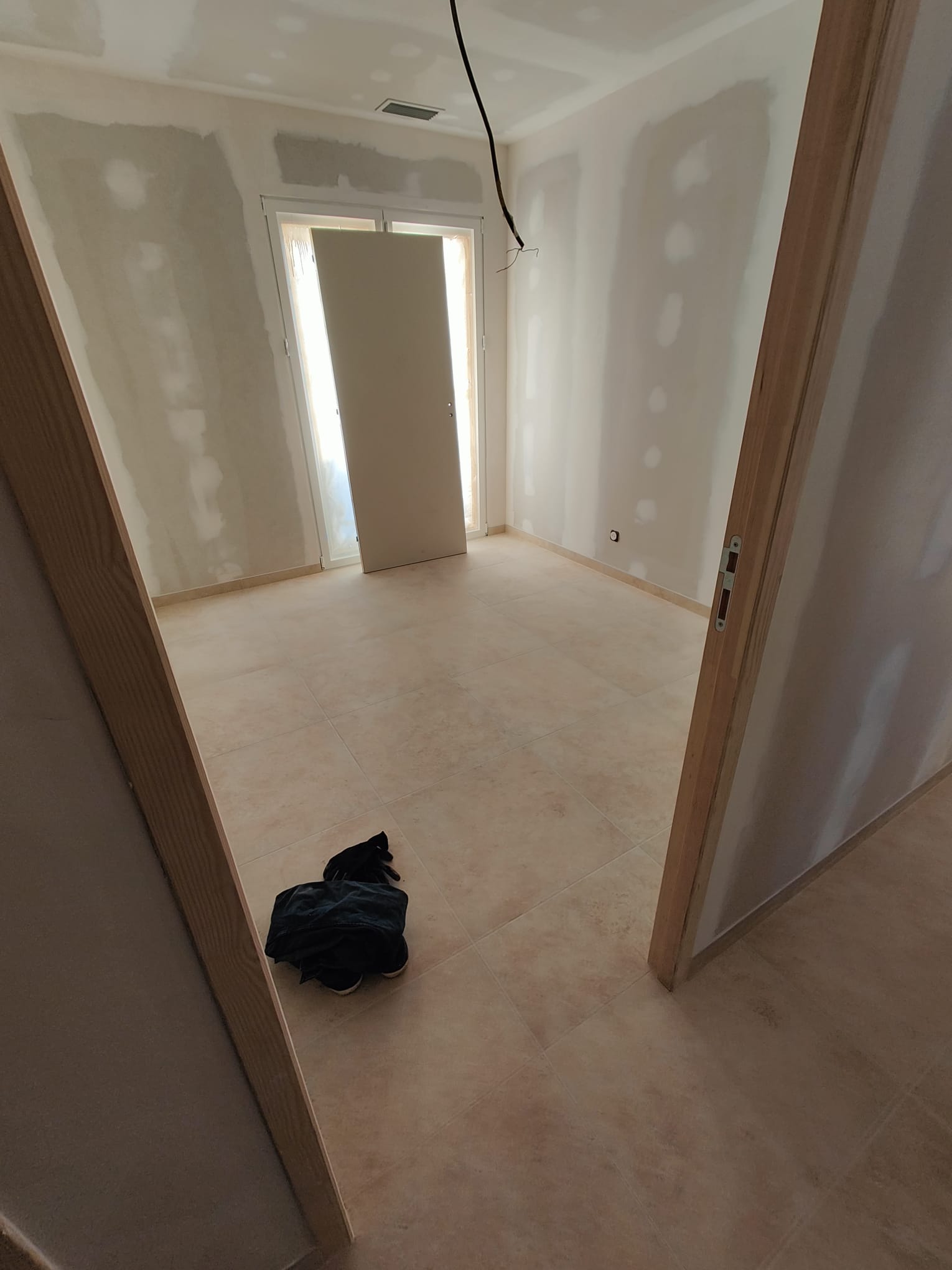 Chambre carrelée